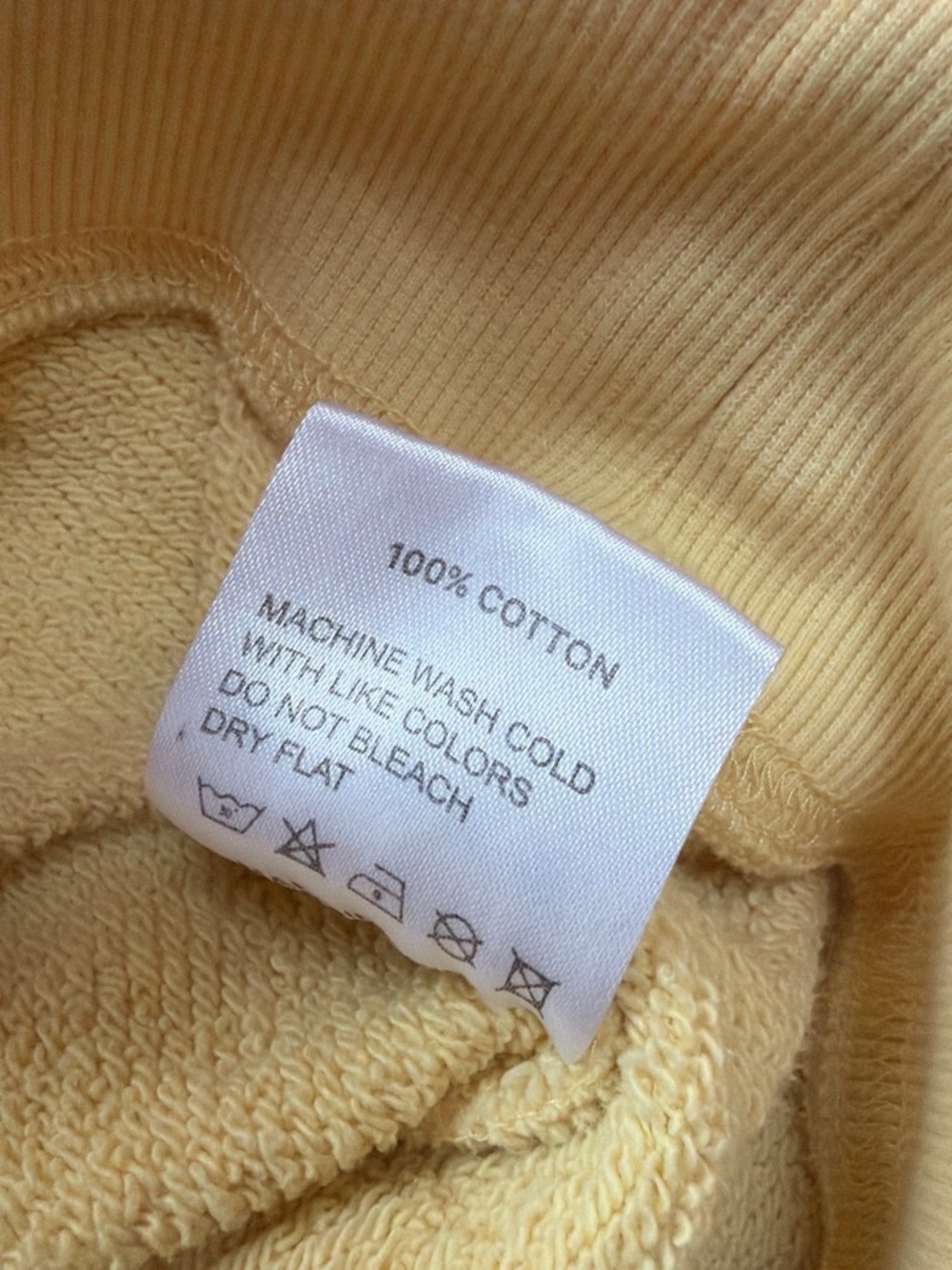 Parke Yellow Mockneck with Pink Lettering - Picture 5 of 5